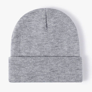 Nuevo Diseño de Gorro de Invierno Plegable con Borde Acanalado para Uso Diario, Gorro de Punto Cálido al por Mayor para Colecciones de Invierno - Product Image 3