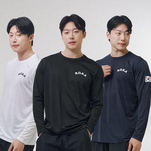 โรก้า สปอร์ตเสื้อยืดแขนยาวตาข่ายระบายอากาศแห้งเร็วน้ำหนักเบาผู้ชายลำลองออกกำลังกายสวมใส่ทุกวันพิมพ์ลายสำหรับทุกเพศ - Product Image 1