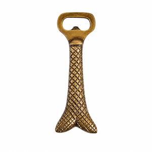 Wholesale Bamboo Design Beer Bottle Opener Custom Logo Silver Plated Zinc Alloy Metal <b>Bar</b> <b>Tools</b> for Luxury Wedding Party - Product Image 4