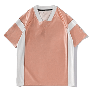 Maillot de football sublimé à col en V, manches courtes, séchage rapide, polyester, unisexe adulte, vêtements de sport toutes saisons, coupe classique - Product Image 6