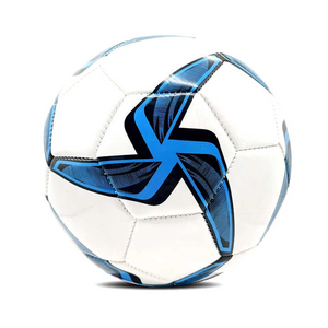 Balón de Fútbol SHARISSA INTERNATIONAL WA-FB-025 Blanco y Azul de PU con Impresión por Sublimación para Todas las Temporadas, Uso en Exteriores, Entrenamiento, Adulto XL - Product Image 2