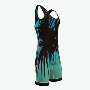 Trajes de Lucha Unisex Personalizados por Sublimación, de Secado Rápido y Elásticos, en Spandex/Poliéster para Artes Marciales, Venta al Por Mayor - Product Image 5