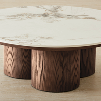 Table basse en bois, style scandinave moderne, bois massif, design personnalisable, forme personnalisée, écologique, durable, meubles pour la maison