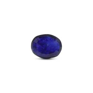 Sky Blue Synthetic Sapphire Loose Gemstone 5.6 Carat 20mm for Fine Jewelry - Product Image 2