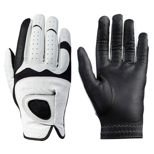 Gants de golf personnalisés en cuir Cabretta, haute performance, matériaux respirants, fermeture auto-agrippante pour OEM ODM Exportation mondiale - Product Image 1