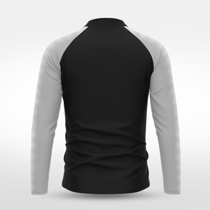 Chaqueta Deportiva Impermeable para Hombre, con Cierre de 1/4, Sublimada, con Parches, de Nailon y Poliéster, Ligera, para Deportes al Aire Libre y Ropa Urbana, Venta al Por Mayor - Product Image 2