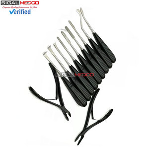 Micro Dissector Set 20 Pieces Black Coated Neurosurgery Instruments Precision Surgical Dissection Kit for Brain and Spine - Product Image 3