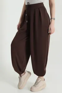 <b>Women's</b> Mid Waist Straight Pants Solid Color Regular Fit Full <b>Length</b> Canvas Waterproof Casual Style Winter Wear 100% Cotton - Product Image 4