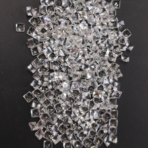 Topacio Blanco Natural de 4MM, Corte Princesa Cuadrado, Gemas Sueltas de la Mejor Calidad para Joyería - Product Image 3