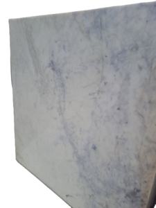 Dalles de marbre blanc poli BLUE CITY STONES, grande dalle 40x40, design moderne, étanche, pour hôtel, appartement, villa, garantie 5 ans - Product Image 2