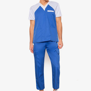 Uniformes Médicos Unisex para Hospital, Trajes Quirúrgicos Elásticos para Doctores y Enfermeras, Conjuntos Cómodos de Mezclilla M&F - Product Image 5