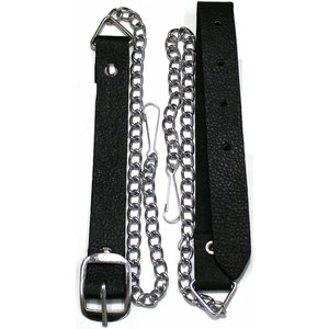 Sporran hybride semi-robe en cuir tartan Tara Murphy Highland Outfit avec ceinture à chaîne – Fournitures d'usine - Product Image 3