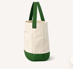 กระเป๋าผ้าแคนวาสลายพิมพ์ COTTON FIELD กระเป๋าใส่ของช้อปปิ้งแบบใช้ซ้ำได้ หูหิ้วยาวปานกลาง พับเก็บได้ ทนทาน - Product Image 2