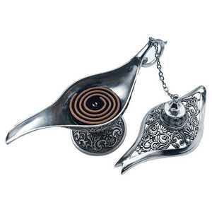 Luxury Arabic Metal Incense <b>Burner</b> for Home Fragrance Traditional Oud Religious Use Middle Eastern Decor & Gifting - Product Image 4