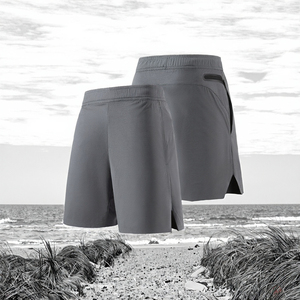 Vêtements de sport d'été pour hommes en gros : Tenue de compression haute élasticité pour la course et la gym - Product Image 5