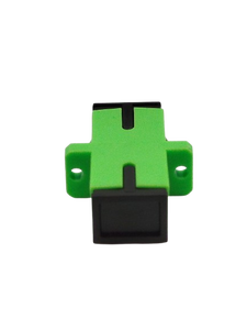 Conector de Fibra Óptica SC/APC-SC/APC Simplex, Tipo de Montaje Verde para Equipos de Red de Fibra - Product Image 1