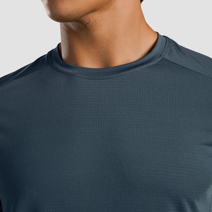 Camisetas de Manga Corta para Hombre, al por Mayor, con Logotipo Personalizado, Estilo Casual, Verano, Corte Ajustado, Secado Rápido, Ecológicas y Transpirables - Product Image 4