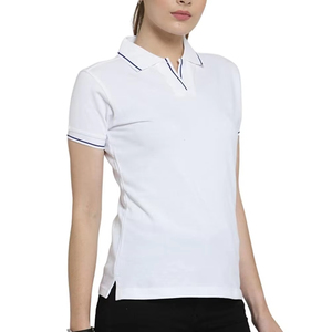 Camiseta de polo de golf sublimada con logo personalizado para niños, en grandes cantidades, corte ajustado, con logo bordado, camisetas de polo para mujer - Product Image 5