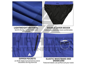 <b>Men</b> Activewear Athletic Sweat Sports Fitness Sportswear <b>Men's</b> Workout <b>Compression</b> Running Gym <b>Shorts</b> - Product Image 4