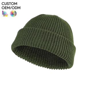 Mens stretch fit <b>beanie</b> cap cotton flexible knit style custom logo OEM ODM support for brand supply - Product Image 3