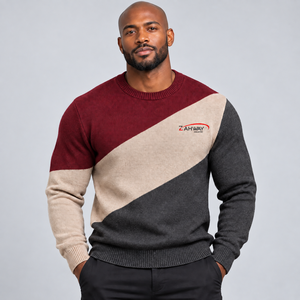 Premium <b>Men</b> Winter <b>Sweater</b> With Soft Knit Fabric Flexible Fit Warm Construction Long Sleeves Ribbed Hem Casual <b>Sweaters</b> <b>For</b> <b>Men</b> - Product Image 1