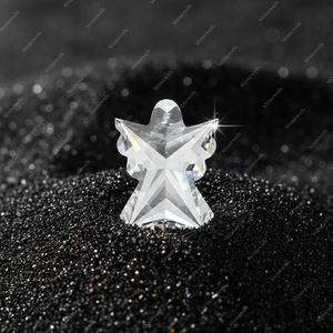 Diamant synthétique cultivé en laboratoire HPHT CVD, taille Angel, 5 carats, certifié IGI GIA, qualité D VVS, vente en gros, idéal pour un cadeau - Product Image 2