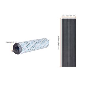 94.5\" X 23.6\" Non-Slip EVA Foam Boat Decking Self-Adhesive Marine Carpet with Grooved Edge 15.5 Sq.ft <b>Yacht</b> Boats Flooring - Product Image 3