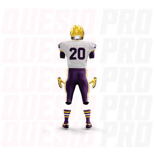 Customized Color American Football Uniforms Set Quick Dry Breathable Sports Wear Sublimation Tackle Twill Football Uniform Sets - Product Image 5