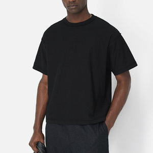 Camiseta Extra Grande 100% Algodón para Hombre, Cómoda y Transpirable, con Logotipo Personalizado, Servicio OEM de Tallas Grandes - Product Image 1