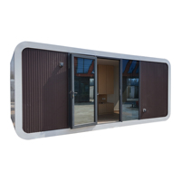Maison préfabriquée mobile personnalisable de 20 pieds ou 40 pieds, type conteneur, Apple Cabin