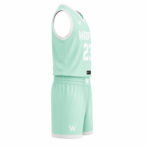 Conjunto de Uniforme de Baloncesto WARPRO Premium 2026, Personalizado y Sublimado, Secado Rápido, Transpirable, Camiseta sin Mangas con Cuello en V - Product Image 3