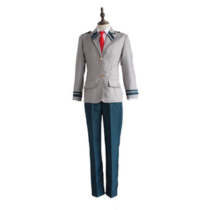 High Quality Women Anime Cosplay School Uniform Blazer Skirt Ribbon Costume - Product Image 3