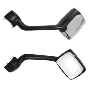 Chrome Hood Mirror for KENWORTH T680 (2013-2020) Peterbilt 579 (2010-2017) Peterbilt 587 (2010-2017) Driver (Left <b>Side</b>)-Truck - Product Image 6