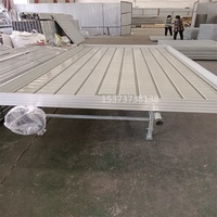 Système de culture hydroponique à bancs roulants, système d'irrigation par flux et reflux, table de culture pour serre commerciale, bac de drainage pour la culture des plantes