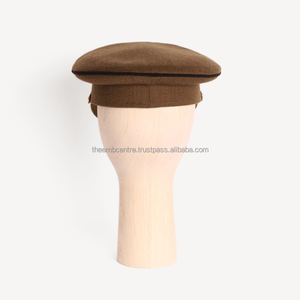 Vente en gros de casquettes blanches uniformes de haute qualité personnalisées et bon marché avec insigne de lingot pour un usage quotidien - Product Image 3