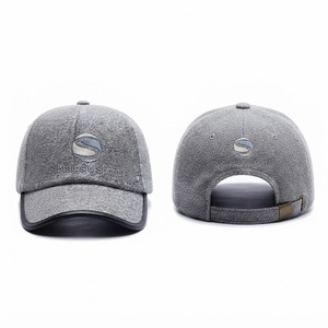 Casquette de baseball Greyb à 5 panneaux, 100% coton, logo brodé personnalisé, casquette de baseball de haute qualité en gros pour hommes, casquette snapback unisexe - Product Image 6