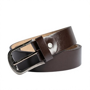 ELYSIAN INDUSTRIES Cinturón Casual de Cuero Genuino para Hombre, Hebilla de Aleación con Pin Rectangular, Logotipo Personalizado, Ancho de 3.4cm, 100-130cm - Product Image 6