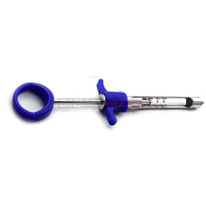 Seringue auto-aspirante passive pour anesthésie dentaire, bleue, 1,8 ml, en acier inoxydable, réutilisable, instruments de laboratoire médical - Product Image 5