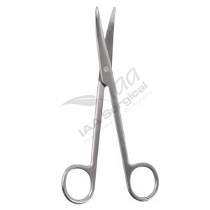Tijeras Mayo Rectas de 15 cm, Instrumentos Quirúrgicos de Acero Inoxidable para Cortar Tejidos Corporales, Suturas y Disección - Product Image 1