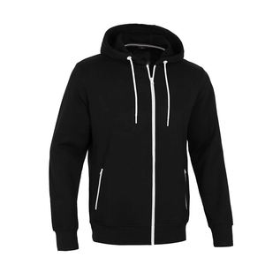 <b>Men</b> Heavyweight Sherpa Fleece-Lined Full Zip Hooded Classic Tech Eco-Friendly Solid Anti-Wrinkle Anti-Pilling Winter Hoodie - Product Image 1