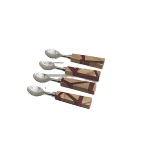 Flatware <b>Sets</b> with Modern Design Style Stainless Steel Cutlery <b>Set</b> of 4 for Wedding/Party/Home/Hotel Use <b>on</b> <b>Sale</b> - Product Image 1