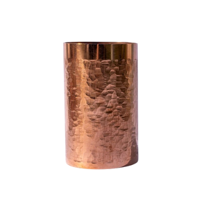 Vaso de Cobre Puro con Diseño Martillado para Beber Agua, para Mesa de Cocina, Bar, Whisky, Vino, en Venta - Product Image 1