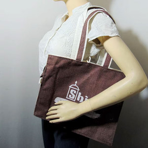 Stylish Bohemian Durable Jute Insulated Lunch <b>Bag</b> Eco Friendly Reusable Food Storage Tote with Zipper Closure Portable Thermal - Product Image 2