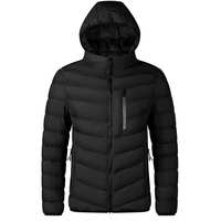 Vestes matelassées décontractées pour hommes, design matelassé, tissu léger en polyester, entièrement rembourrées, pour l'hiver, vêtements d'hiver