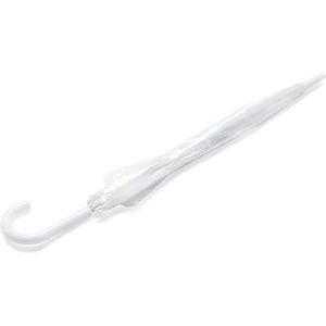 Ombrello Automatico Trasparente con Tettuccio da 35 Pollici, Robusto in Fibra di Vetro, Ampia Copertura e Forma Rotonda per Matrimoni e Pioggia - Product Image 3