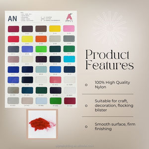 RTS Nylon Pile an 0.6mm 1.5D Denier Electrostatic Flocking Powder Flock Fiber Flocks AN-22 - Product Image 2