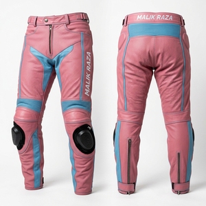 Pantalones de Motocicleta de Cuero Genuino con Medidas Individuales de Altura, Cintura y Cadera, para Hombre y Mujer, Ajuste Personalizado, Equipo de Carreras - Product Image 2
