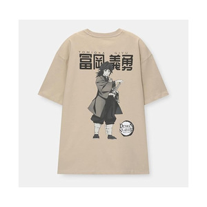 เสื้อยืดคอกลมแขนสั้นสีขาวทรงโอเวอร์ไซส์สำหรับผู้ชาย ลายพิมพ์ตัวอักษรด้านหน้า ยี่ห้อ Guns N Roses ผ้าฝ้าย สไตล์ลำลอง - Product Image 2