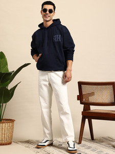 Nueva Tendencia Sudadera con Capucha para Hombre 100% Algodón con Lavado Ácido, Estilo Holgado y Desgastado, 450Gsm, con Estampado de Calavera Personalizado - Product Image 6