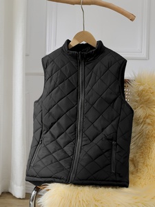 Low MOQ <b>Men</b> Custom Hooded Puffer <b>Vest</b> <b>Thermal</b> Foil Lining Padded Gilet - Product Image 1